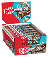 Nestlé Chunky Funky, gaufrette croustillante au chocolat au lait, paquet de 24 (24 x 40g)