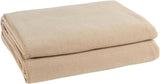 Couverture Zoeppritz en couleur: Rouge, Composée de 65% Polyester, 35% Viscose, Taille: 160X200 Cm, 103291-235-160X200 Lits et Couvertures Zoeppritz Depuis 1828 040 Sable 160X200 Cm