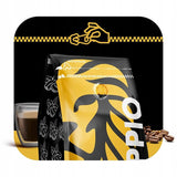 Doppio Crème & Saveur 1KG | Café en grains 80% Arabica et 20% Robusta | avec des notes de cacao, de noix et de caramel | Torréfaction fraîche et moyenne, faible acidité | pour expresso | Café Orque Bleu