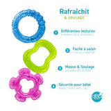 Anneaux de dentition pour enfants Kühl, 740006, couleurs assorties