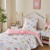 Linge de lit enfant, Arc-en-ciel, microfibre Linge de lit - enfant Naty Shop