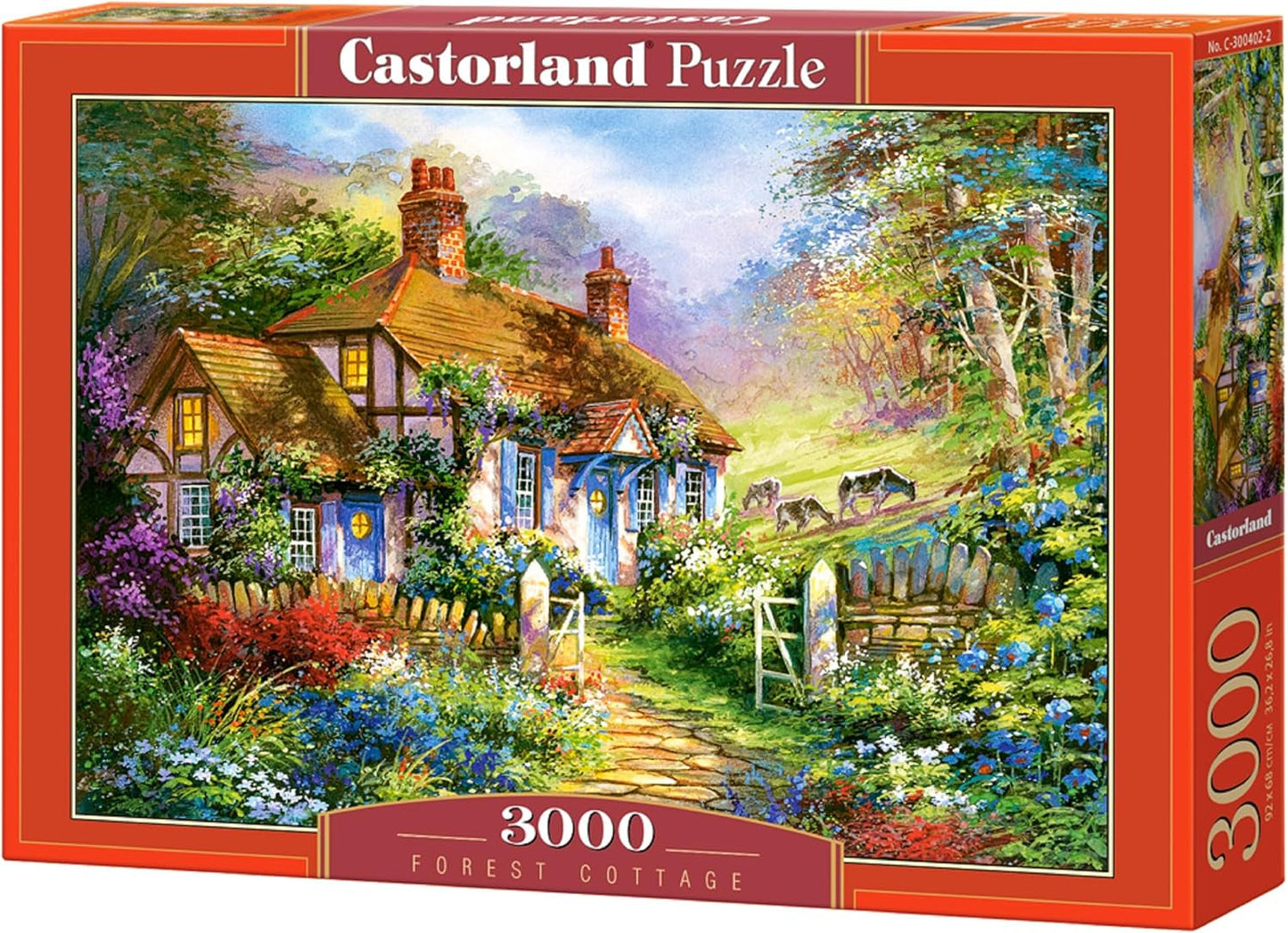 Castorland C-300402-2 - Forest Cottage, puzzle 3000 pièces Puzzle Naty Shop Titre par défaut