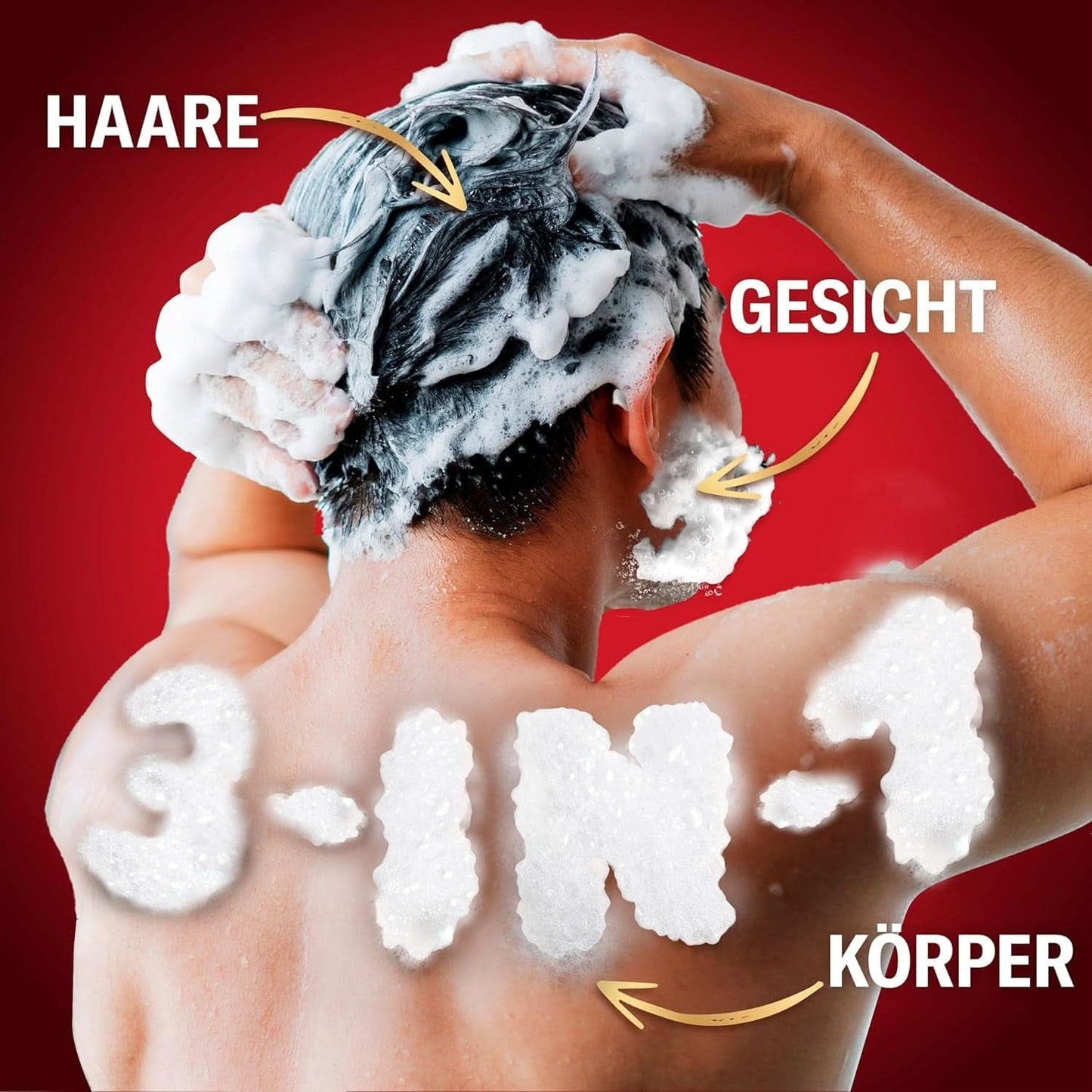 Gel douche et shampoing 3 en 1 Old Spice Captain pour hommes, 1 litre douche et bain Naty Shop