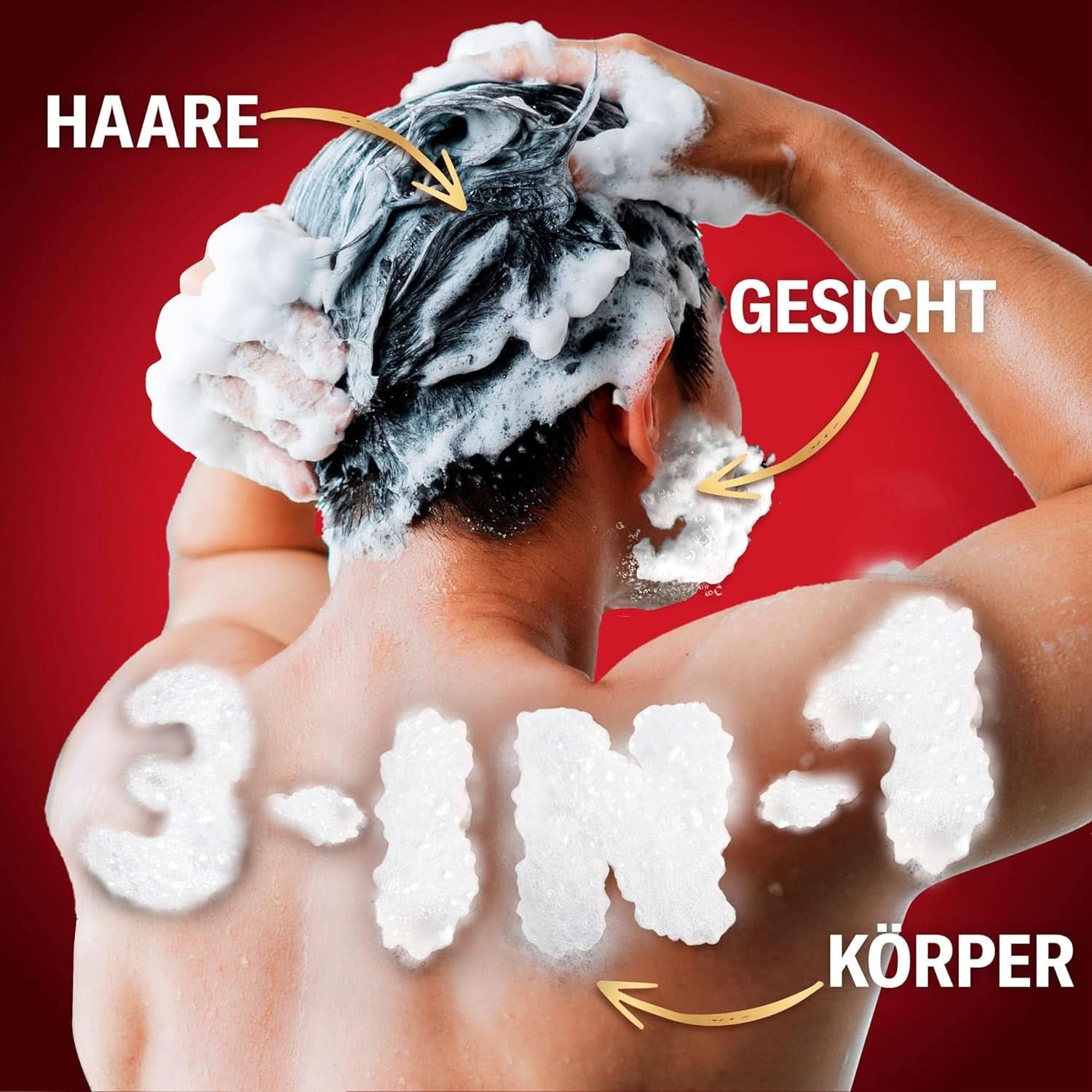Gel douche et shampoing 3 en 1 Old Spice Captain pour hommes, 1 litre douche et bain Naty Shop