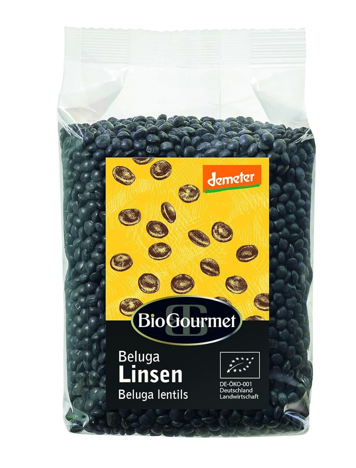 BioGourmet Lentilles Beluga Demeter, 250g