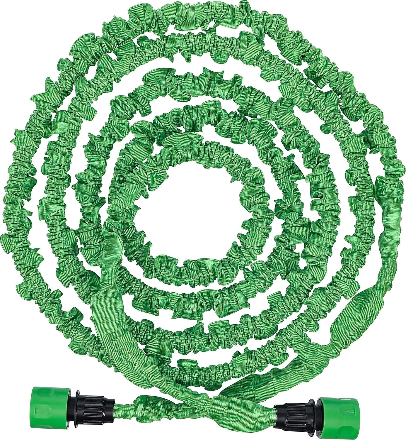 BGS bricolage 70903 | Tuyau d'eau | Textiles | Flexible | avec douche de jardin à 7 fonctions | 3-10 m