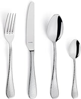 Amefa Sierra set de couverts 6 personnes | Cuisine en 24 pièces en acier inoxydable 18/10 Naty Shop 24-Teilig / 6 Personen