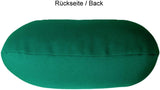 Lemos Home Oreiller cervical avec rembourrage en microfibre, oreiller de soutien du cou, oreiller de voyage confortable pour avion, voiture, bureau, idéal pour le camping, les vacances et les gadgets de voyage (vert menthe)