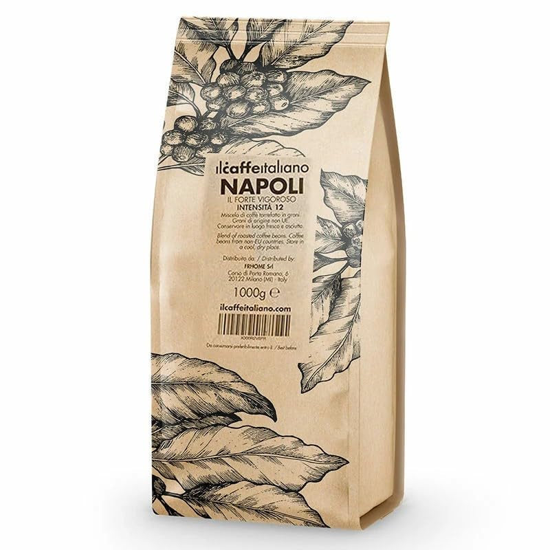 1 kg de café en grains Naples - Il caffè Italiano