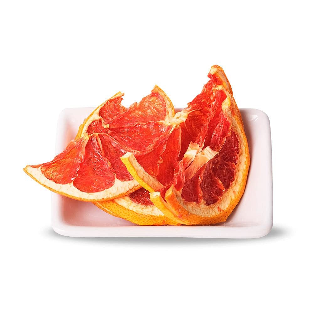 90gr Pamplemousse séché pour cocktails - Fruits secs sans sucre pour cocktails, décorations, confiseries, Noël, boissons - 100% Naturel Tranches séchées sans additifs Produits déshydratés Naty Shop