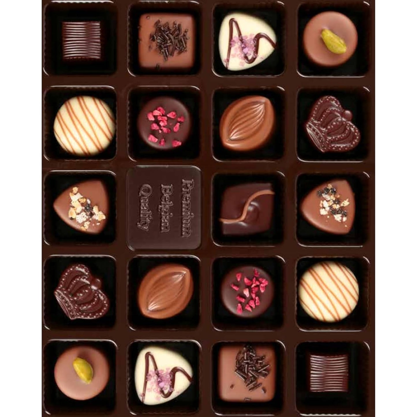 Limar Belgian Luxury Chocolates : 19 friandises individuelles – fabriquées dans un style traditionnel
