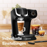 Tassimo My Way Machine à expresso avec 2 capsules TAS6502 avec filtre à eau, plus de 70 boissons, personnalisation des boissons, variété de café, préparation facile, 1500 W, noir