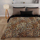 PETTI Artigiani Italiani - Couette d'hiver, Couette d'hiver, Couette simple, Double face, Impression monochrome et numérique, microfibre 100% hypoallergénique, Fabriqué en Italie
