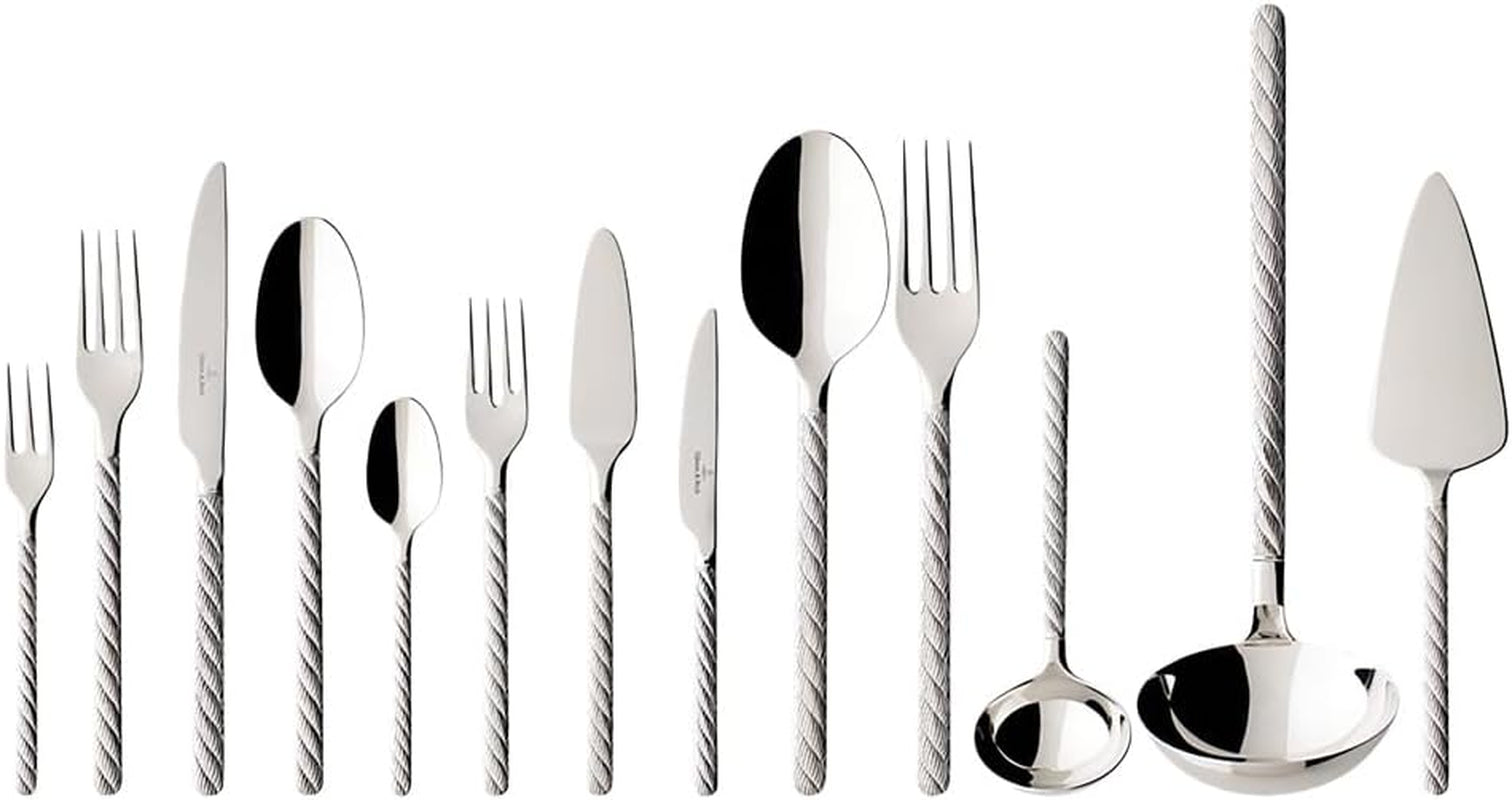 Villeroy Et Boch - Ménagère Montauk, différentes tailles, acier inoxydable Cuisine Naty Shop 113 pièces