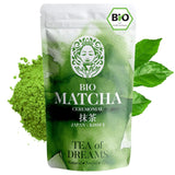 Poudre de Matcha Bio pour Thé et Matcha Latte - Qualité Cérémoniale Premium du Japon - Thé Vert Kissui Original - 30g