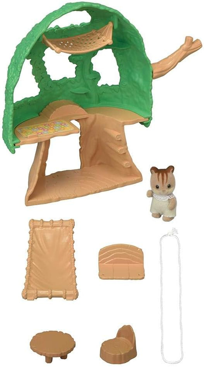 Sylvanian Families 5318 Baby Adventure Tree House - Ensemble de jeu pour maison de poupée Maisons de poupées Naty Shop