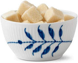 Méga Cendrier en Porcelaine Bleu-Blanc, 10 cl, Peint à la Main, 1017342