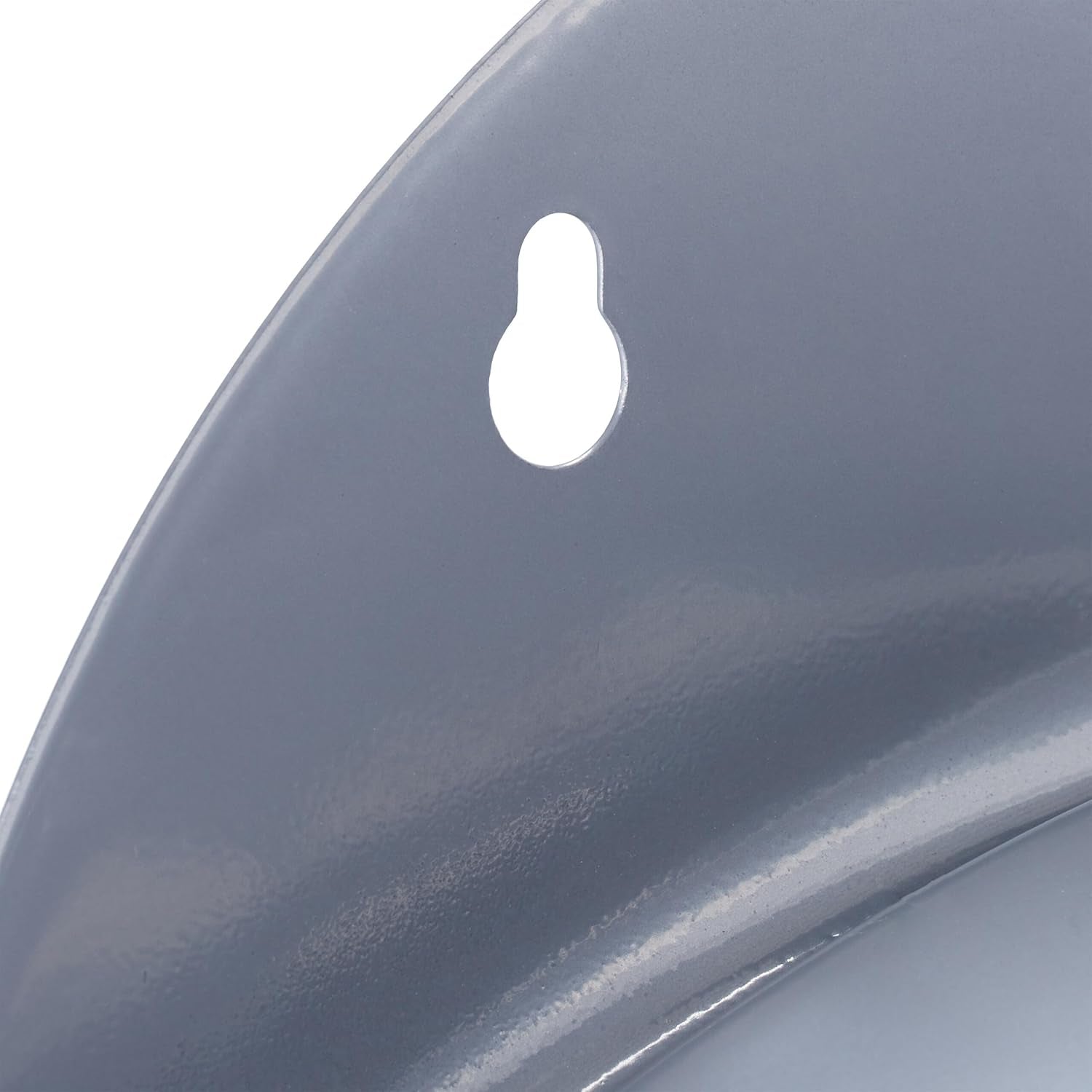 Relaxdays Support mural pour tuyau d'arrosage, lot de 2, pour tuyau de 30 m, 1/2", support pour tuyau d'arrosage en métal, gris