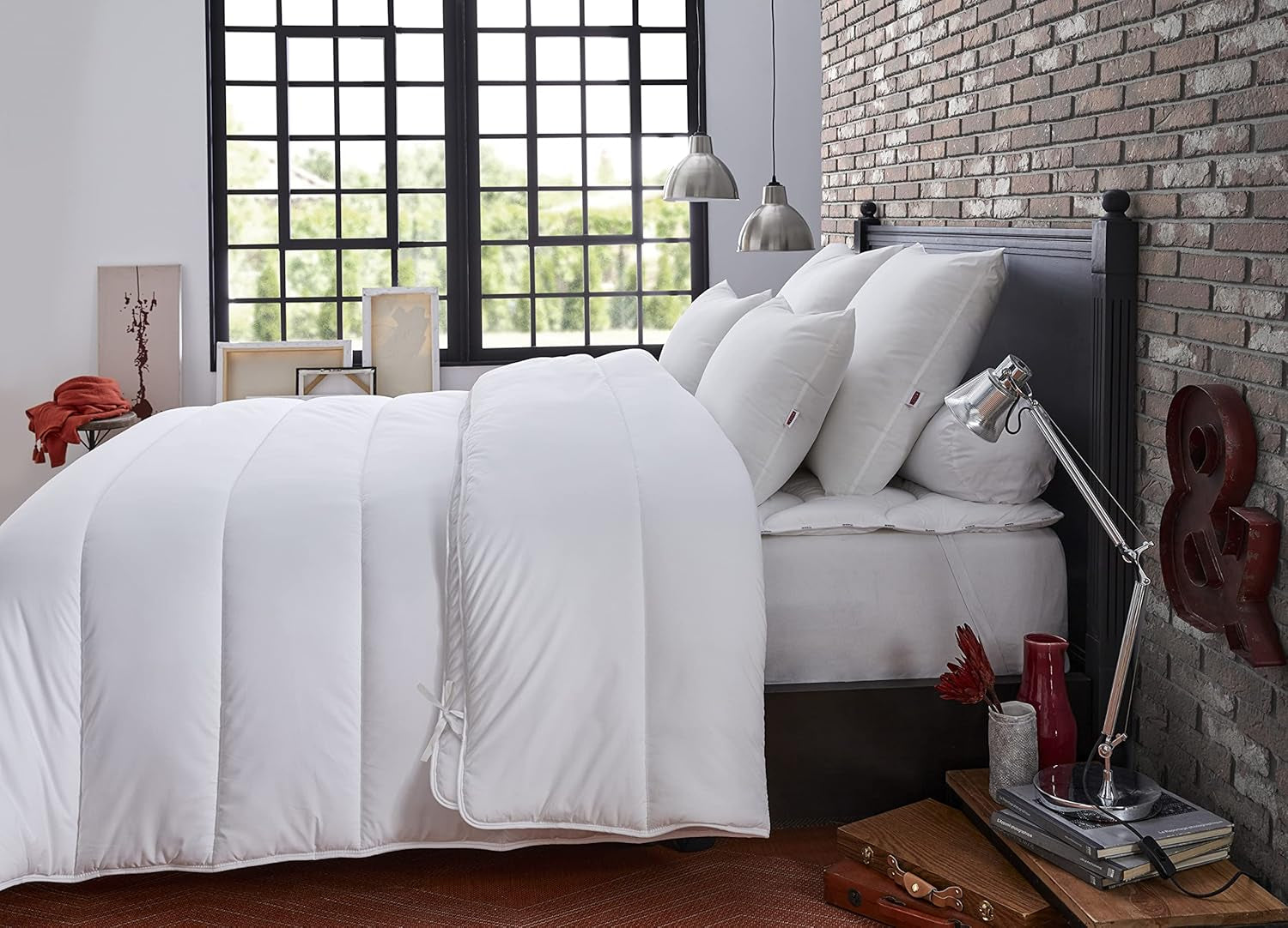 DODO 25665 Couverture 4 saisons 140 X 200 Cm Couettes et couettes en polyester blanc Naty Shop 140 X 200 Cm