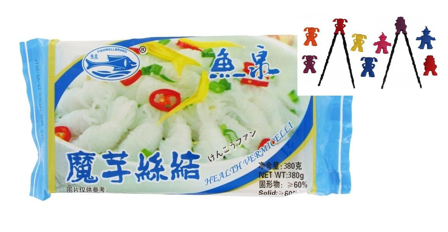 - Noeuds de nouilles Shirataki (1 x 380g)