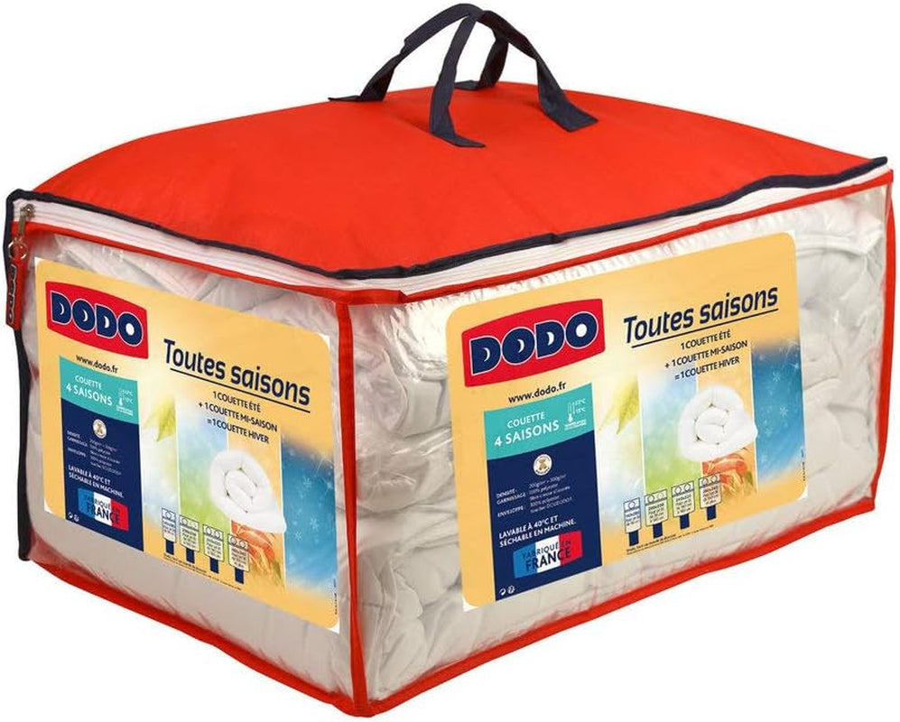 DODO 25665 Couverture 4 saisons 140 X 200 Cm Couettes et couettes en polyester blanc Naty Shop 240 X 220 Cm