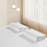 Oreiller de soutien cervical Z-Hom, oreiller en mousse à mémoire de forme, oreiller pour dormeur latéral, oreiller ergonomique, oreiller anti-ronflement, oreiller de couchage orthopédique, housse amovible (49 X 30 X 7/10 cm) Oreillers orthopédiques cervicaux Naty Shop