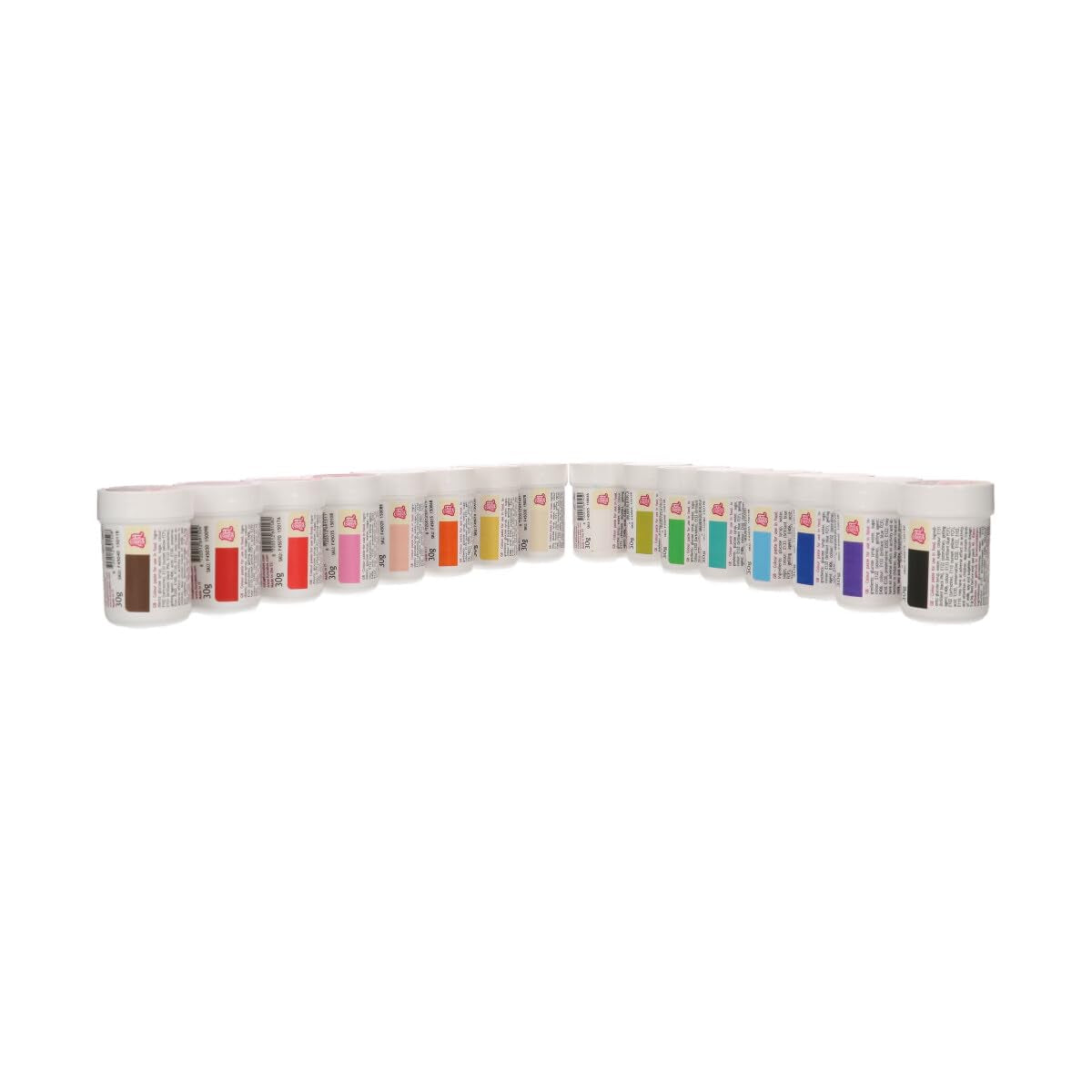 Colorant alimentaire Funcakes vert; Colorant alimentaire concentré pour pâte, crème, fondant, massepain, pâte à modeler et pâte à fleurs. Halal et casher. 30g