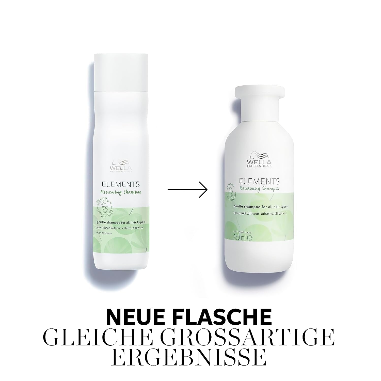 Wella Professionals Elements Shampoing régénérant pour tous types de cheveux Wella Douche et bain