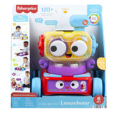 Fisher-Price Robot d'apprentissage 4 en 1 Linus pour bébés et tout-petits, jouet à partir de 6 mois - germanophone, HCK39 Baby Toys Naty Shop