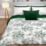 PETTI Artigiani Italiani - Couette d'hiver, Couette d'hiver, Couette simple, Double face, Impression monochrome et numérique, microfibre 100% hypoallergénique, Fabriqué en Italie