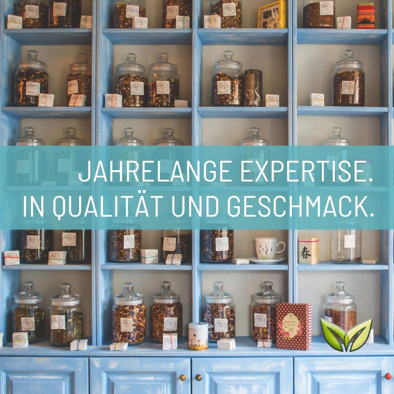 Teeverliebt Tisane de montagne, tisane en vrac aux feuilles de mûre, mélange de thé biologique, 1 kg