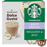 STARBUCKS White Mocha par Nescafé Dolce Gusto Kaffeekapseln 6 x 12 (72 Kapseln)