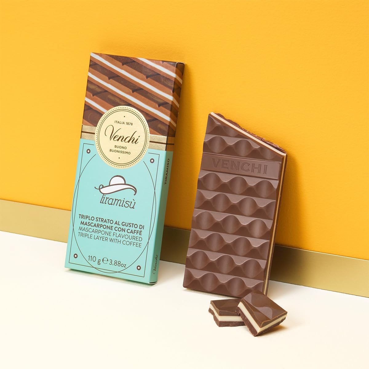 Venchi - Tiramisu au chocolat 110g - sans gluten