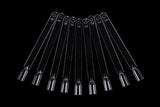 50pcs anneaux de pointe d'art d'ongle, plaques transparentes de couleur, bâtons d'anneau d'affichage de vernis à ongles, pratique de salon de manucure, affichage de pointe d'ongle pour l'affichage et la pratique de bricolage d'art d'ongle