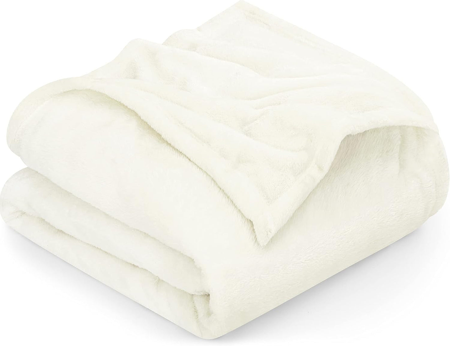 Utopia Bedding Couverture polaire confortable [228 x 228 cm, gris] Couverture douce, légère, chaude et moelleuse Couverture confortable et respirante pour lit, canapé, lits et couvertures Besuche den Utopia Bedding-Store Ivoire 228 x 167 cm