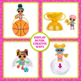 Mdr Surprise ! Collection All-Star Sports Vault Tots – Comprend 1 poupée, un emballage blindé, 12 poupées à collectionner, 8 accessoires de déballage, idéal pour les 4 ans et plus, rose
