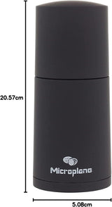 Moulin à épices Microplane noir pour noix de muscade, cannelle, fèves tonka, poivre long et autres épices sèches Broyage et broyeurs Naty Shop