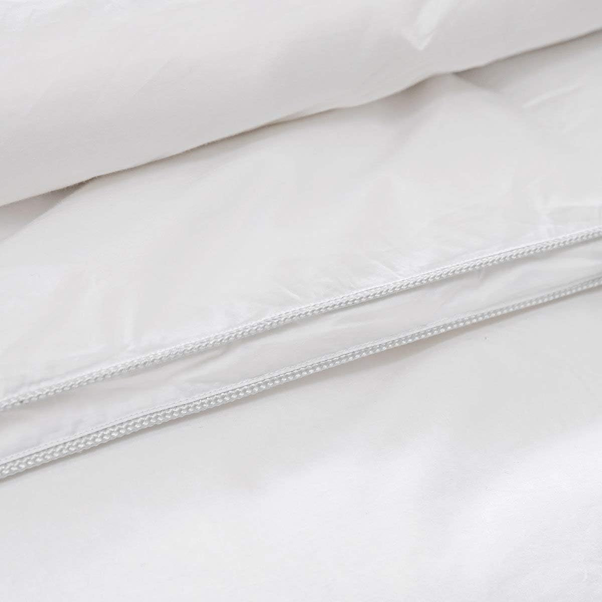 Platine, duvet d'oie, 300 G/M², 240 X 220 Cm, blanc (blanc) Couettes et couettes Naty Shop