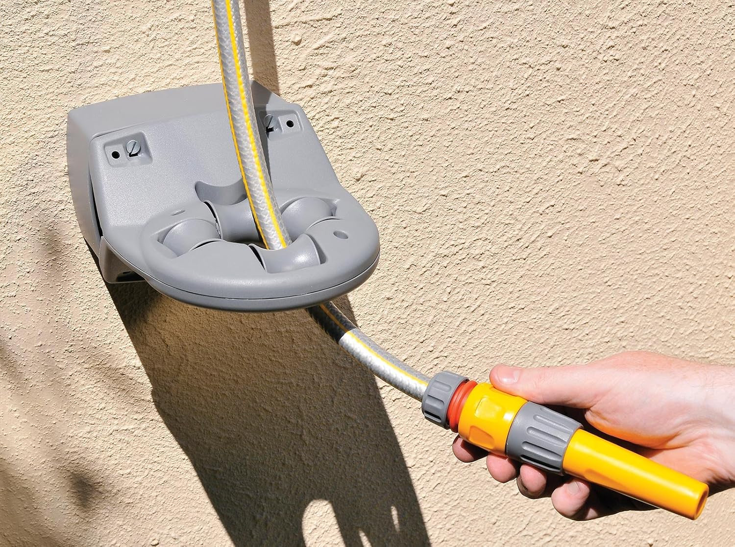 Boîte à tuyaux murale Hozelock Fast Reel avec tuyau de 40 m