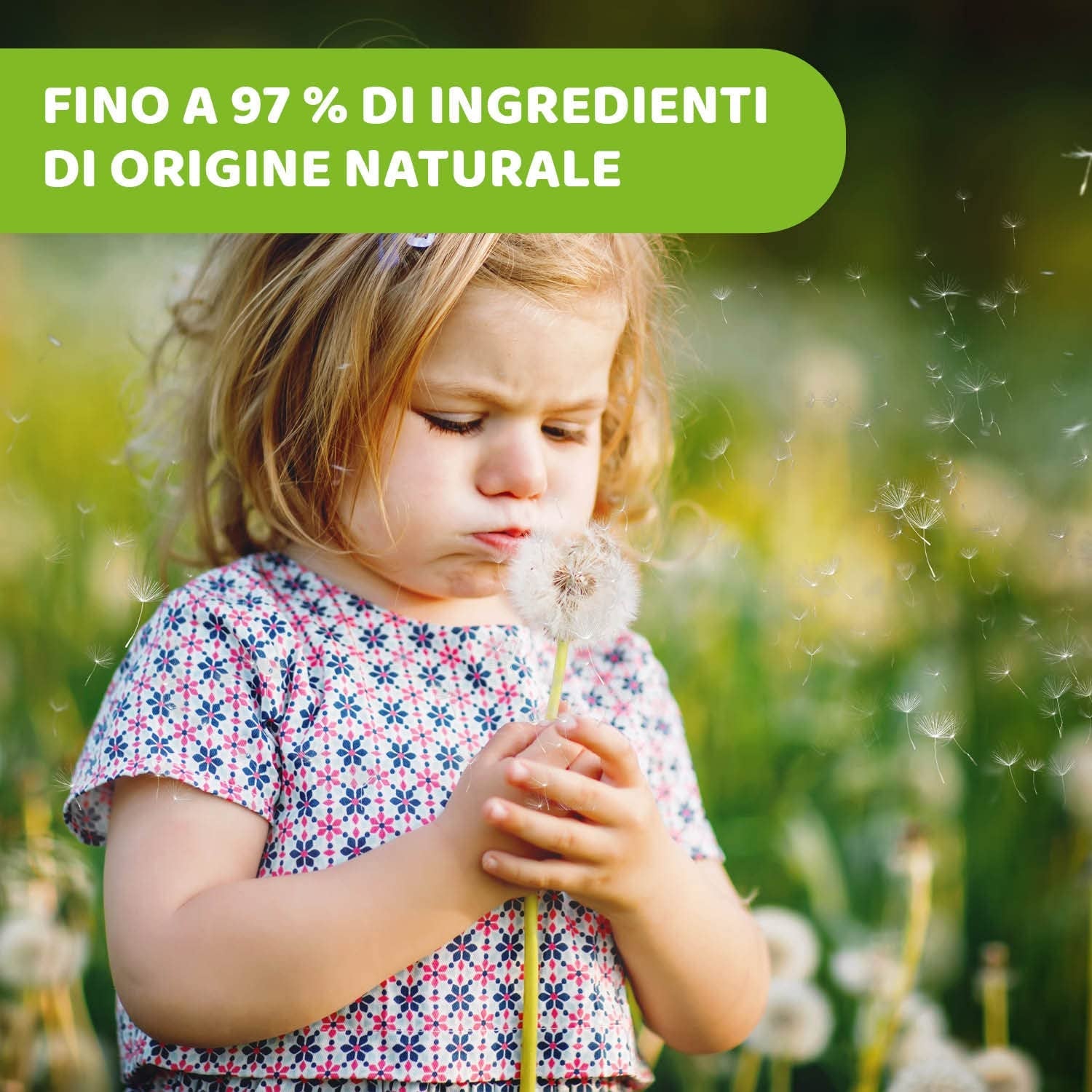 Lingettes humides protectrices Chicco NaturalZ, paquet de 20. Protection estivale naturelle à base de citronnelle et d'eucalyptus, protection de jour et de nuit.