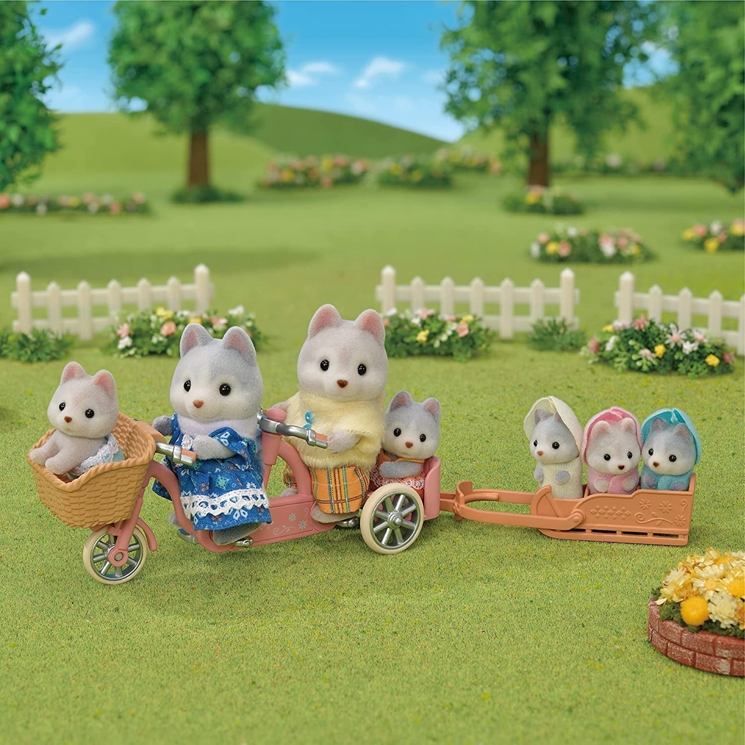 Sylvanian Families L5636 Poupées Husky Family Naty Shop