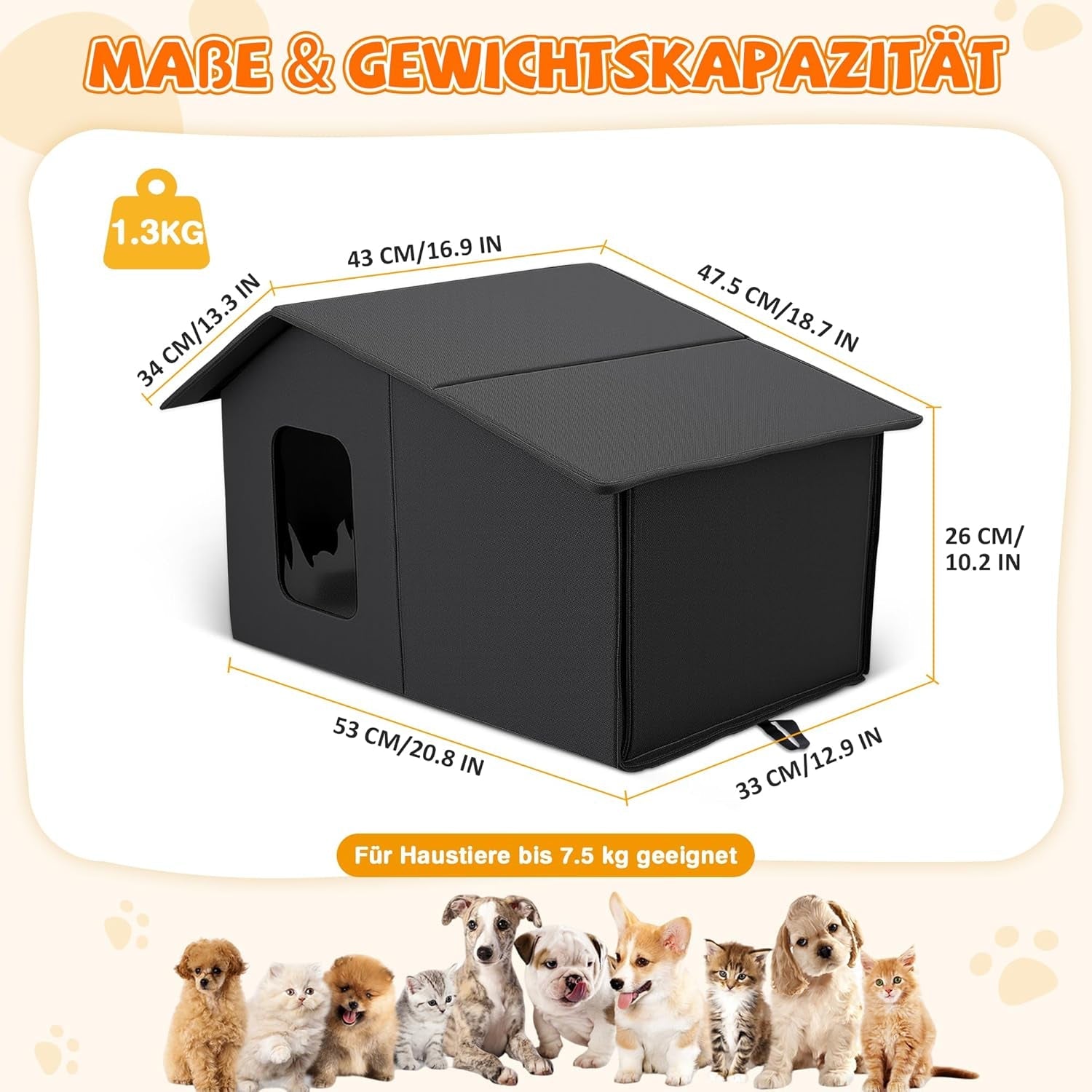 Couvertures et meubles, Animaux, Grottes et maisons, Chats, Lits pour chats, Chats - lits, matelas