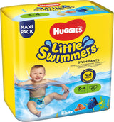 Couches de bain Huggies Little Swimmers, taille 3-4 (7-15 kg), 1 paquet de 20