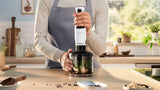 , Mélangeur Stab, Ergomaster Série 4, Moteur 800 Watts, Contrôleur de vitesse, Quattroblade Kitchen Naty Shop