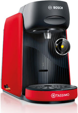 Machine à expresso à capsules Bosch Tassimo finesse TAS162E, 70 boissons, café plus intense sur simple pression d'un bouton, arrêt automatique, durable, dosage parfait, 1400 W, noir/noir