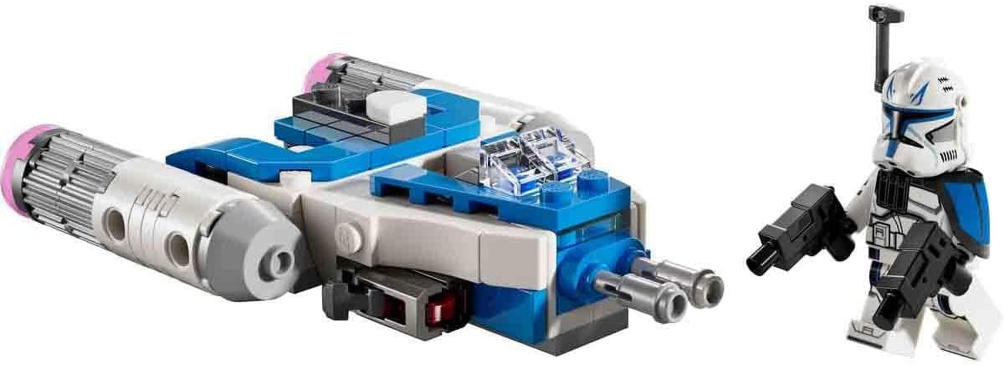 LEGO Star Wars Captain Rex Microfighter Y-Wing Briques de construction Vaisseau spatial à collectionner Idée cadeau pour garçons et filles à partir de 6 ans 75391 Jeux de construction Besuche den LEGO-Store