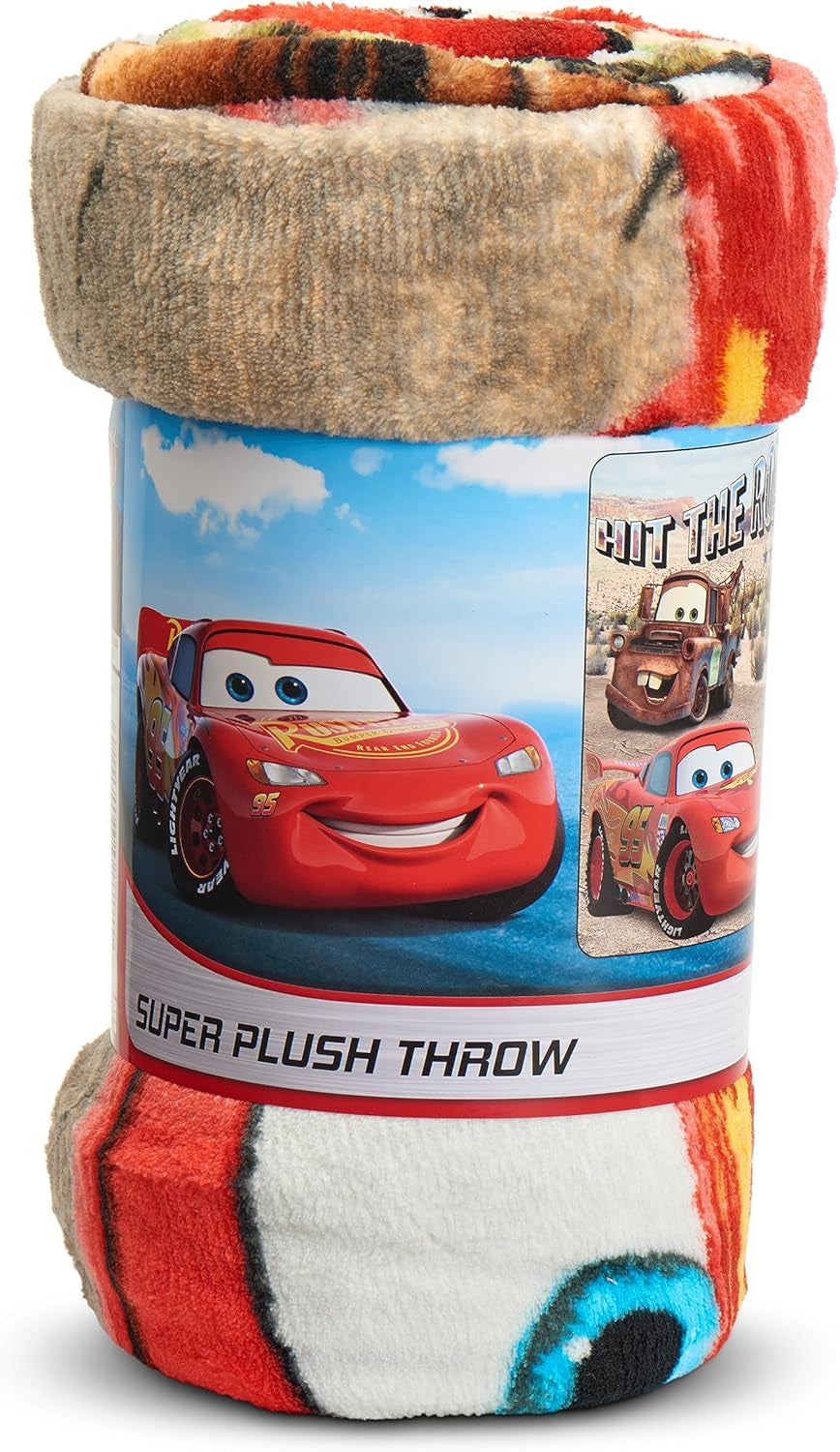 Lag3 Couverture Cars Micro Raschel, en polyester, dans la rue, 46 x 60 cm, lits et couvertures du nord-ouest