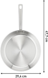 Poêle TEFAL VIRTUOSO 28 cm, Poêle inox, Casseroles et poêles induction Naty Shop
