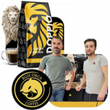 Doppio Crème & Saveur 1KG | Café en grains 80% Arabica et 20% Robusta | avec des notes de cacao, de noix et de caramel | Torréfaction fraîche et moyenne, faible acidité | pour expresso | Café Orque Bleu