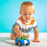 Bright Starts, Oball, Hochet jouet voiture, Jouets pour bébés vert-bleu Naty Shop
